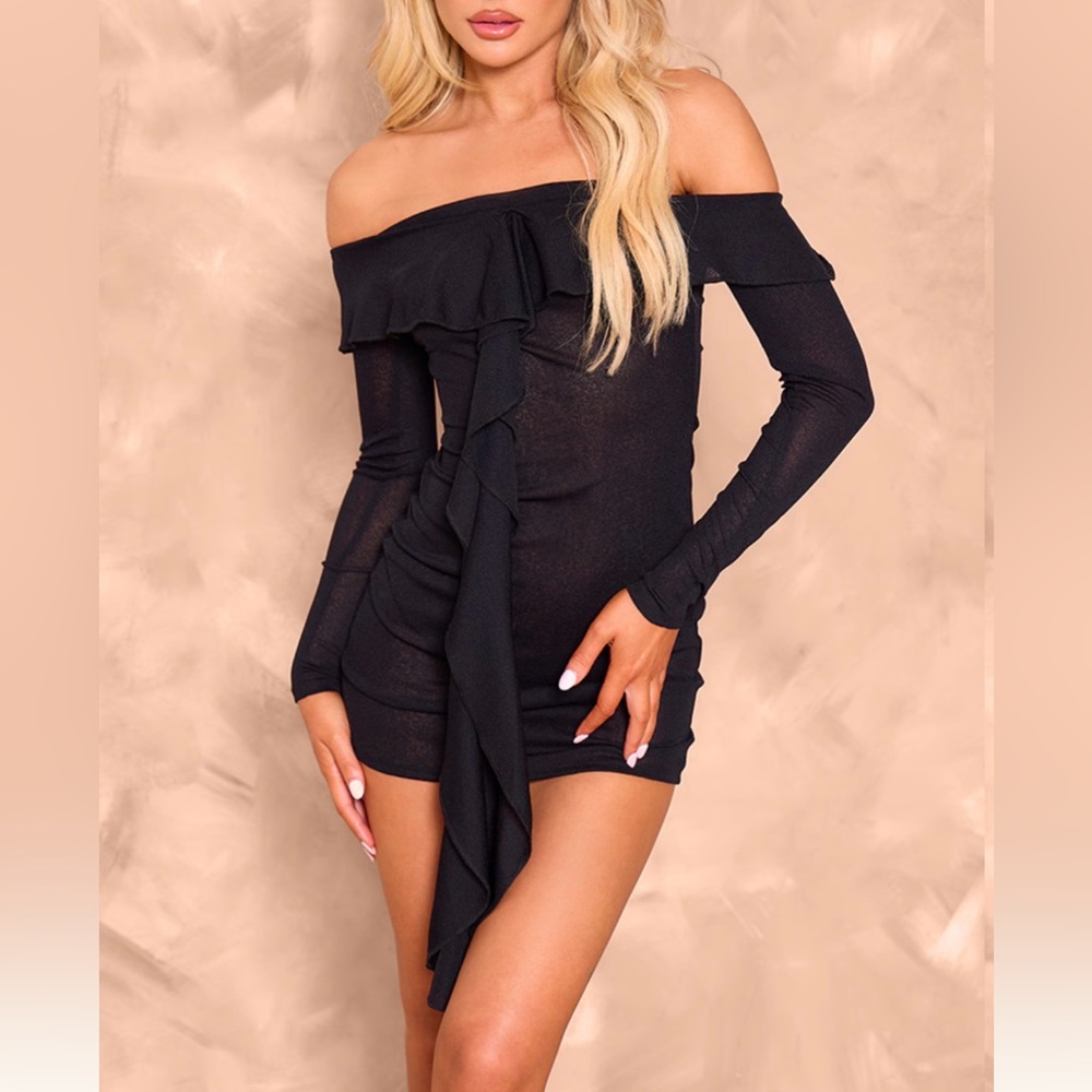 Pretty Little Thing Frill Detail dress